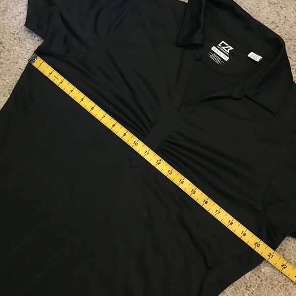 Black Sun Protection Ruched Sports Tee - Picture 12 of 16